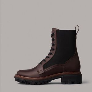 Brand new Rag & Bone Shiloh leather boots 
Espresso 38.5
